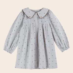 Emile et ida heart jacquard dress